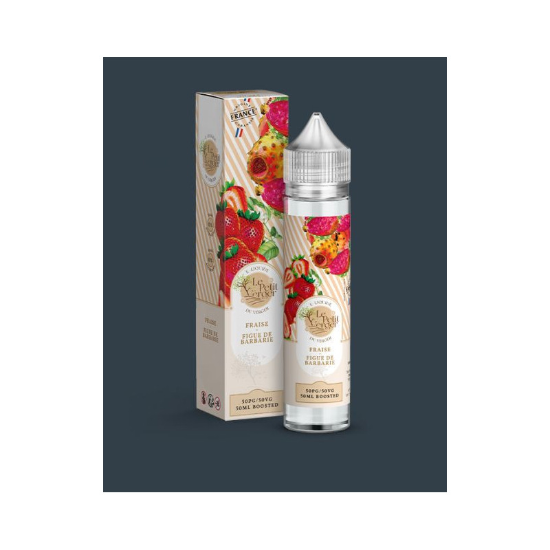 Le petit verger savourea 50ml fraise figue de barbarie