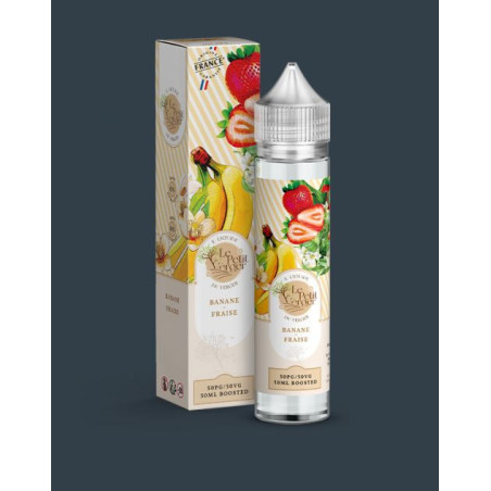 Le petit verger savourea 50ml fraise banane