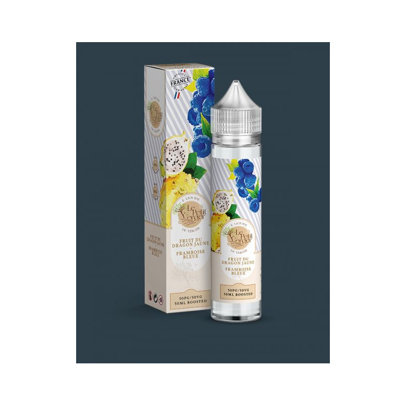 Le petit verger savourea 50ml dragon framboise bleu