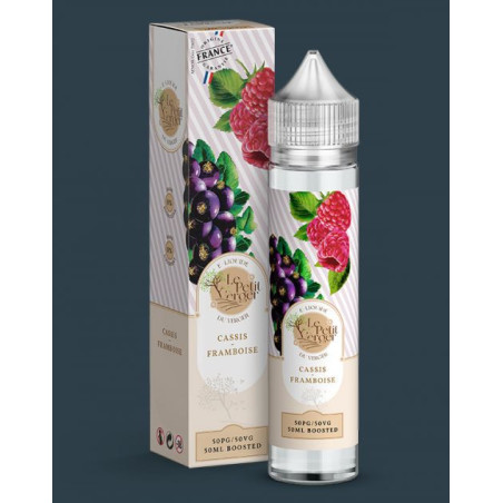 Le petit verger savourea 50ml cassis framboise