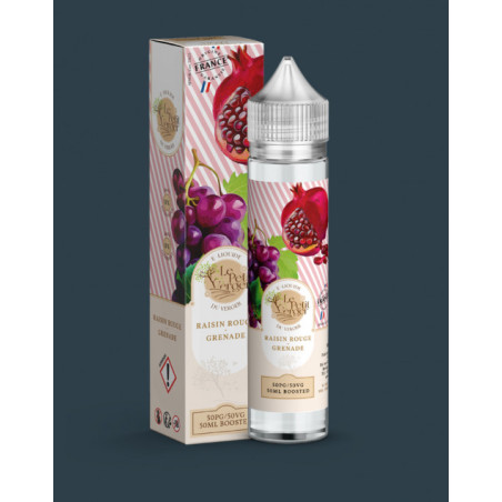 Le petit verger raisin rouge  grenade 50ml 0 mg