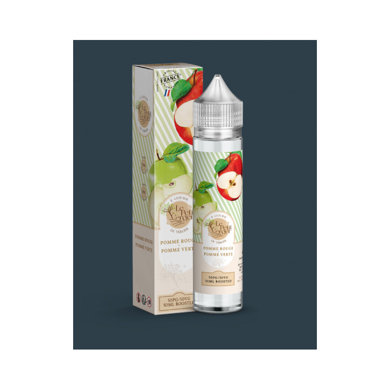 Le petit verger pomme rouge  pomme verte 50ml 0 mg