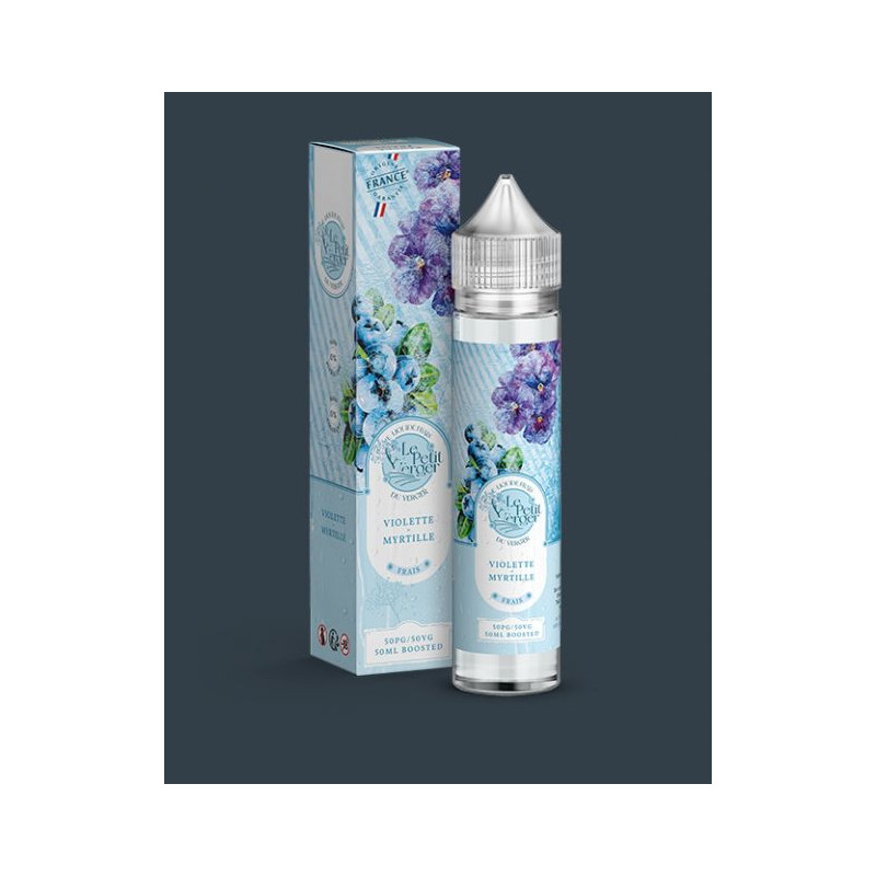 Le petit verger frais savourea 50ml violette myrtille