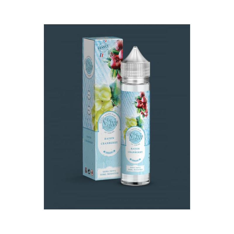 Le petit verger frais savourea 50ml raisin cranberry