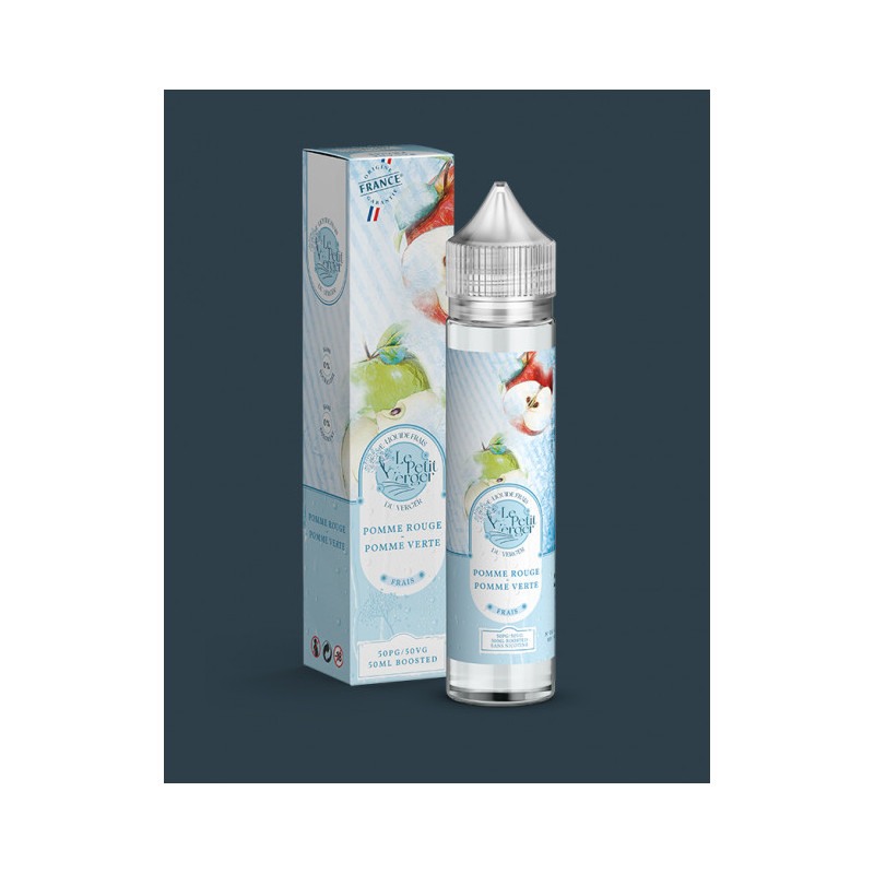 Le petit verger frais savourea 50ml pomme rouge et verte