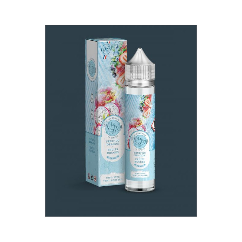 Le petit verger frais savourea 50ml fruit du dragon-fruits rouges