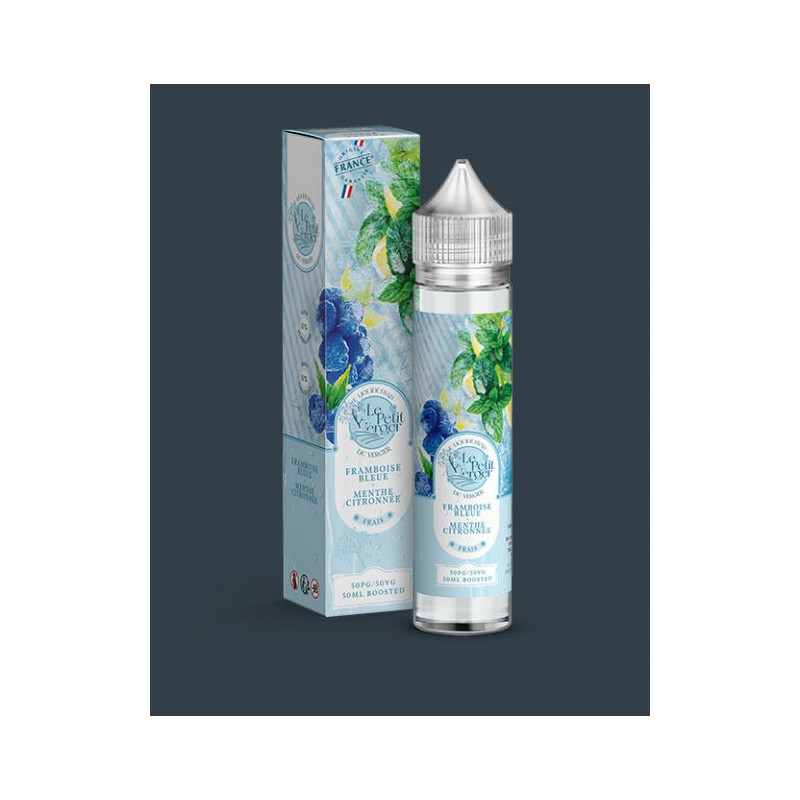 Le petit verger frais savourea 50ml framboise bleu menthe citronne