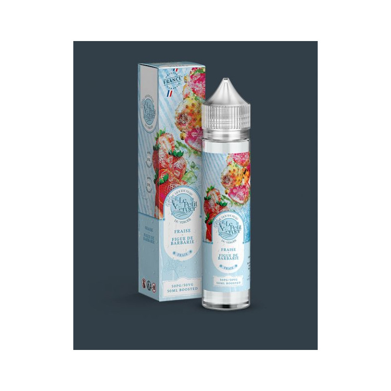 Le petit verger frais savourea 50ml fraise figue de barbarie