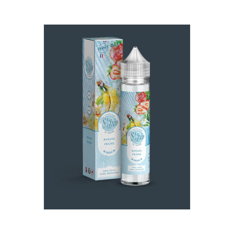 Le petit verger frais savourea 50ml fraise banane