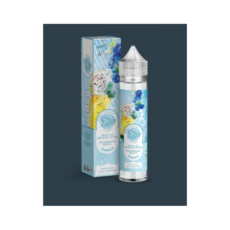 Le petit verger frais savourea 50ml dragon framboise bleu