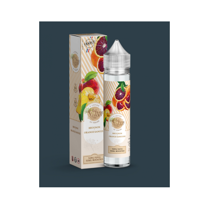 Le petit verger brugnon  orange sanguine 50ml 0 mg