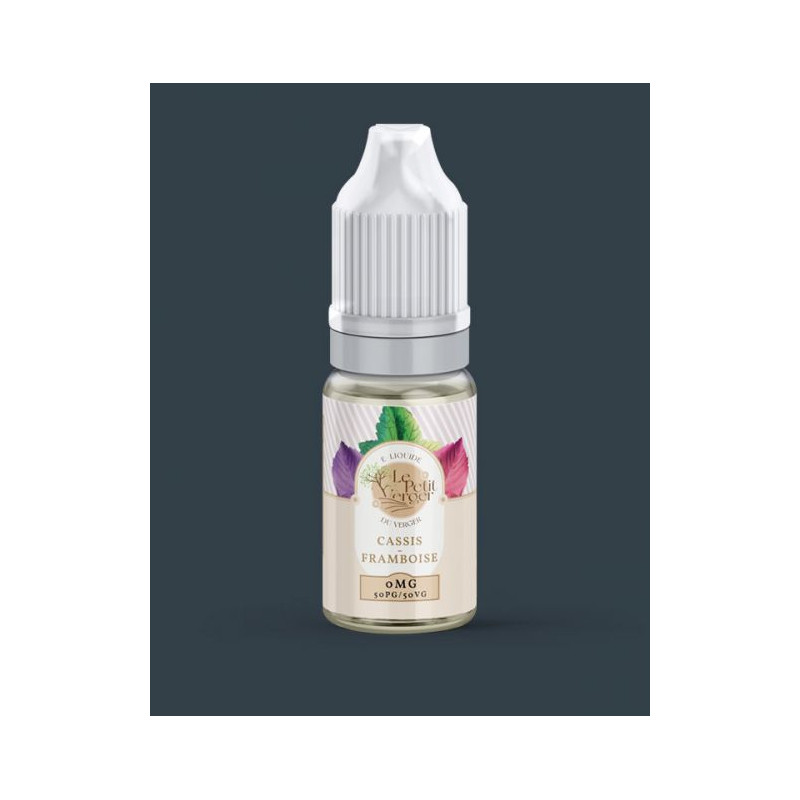 Le petit verger 6mg 10ml cassis framboise