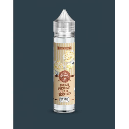Le petit gourmet savourea 50ml mousse chocolat blanc noisette