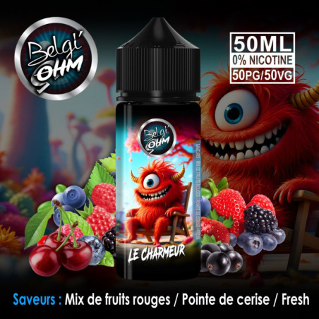 Le charmeur mix de fruits rouges pointe de cerise frais - belgi'ohm