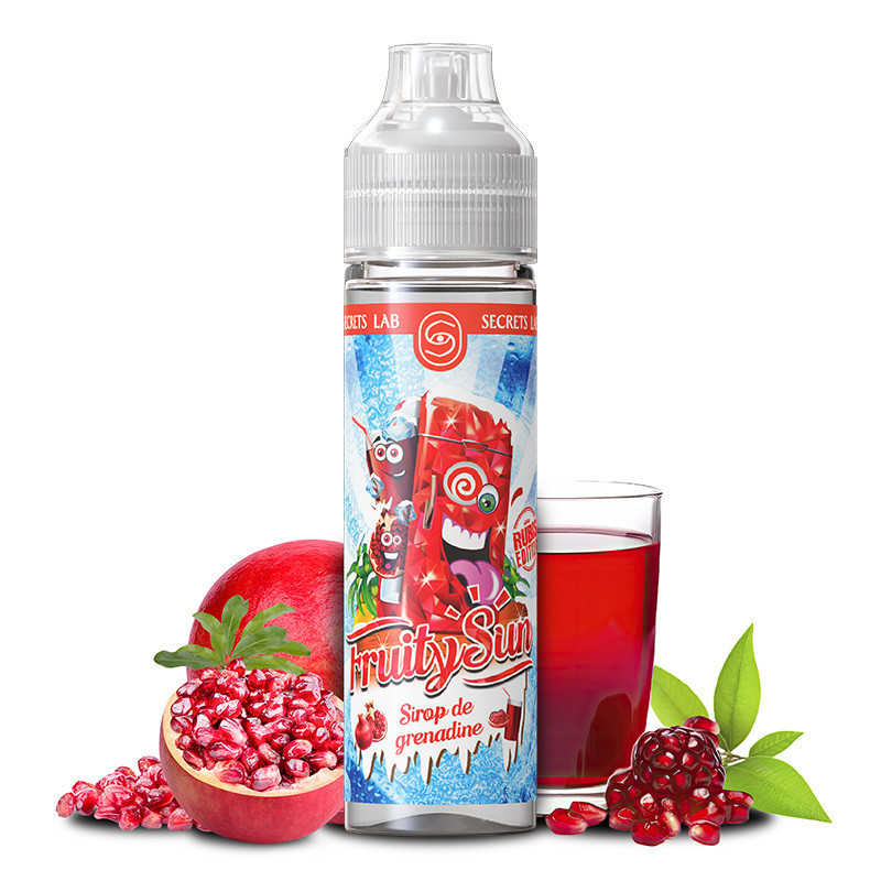 Fruity sun sirop de grenadine 50ml - secret's lab