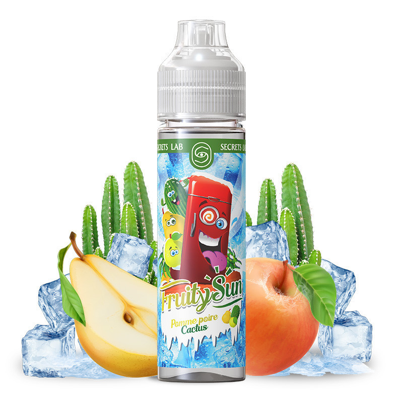 Fruity sun pomme poire cactus - 50ml - secret's lab