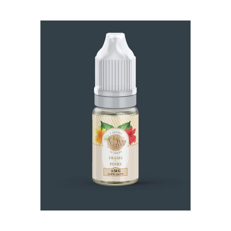 Fraise poire 10ml by le petit verger 6 mg