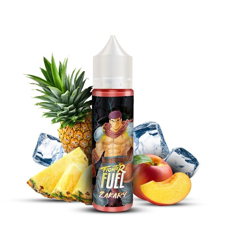 Fighter fuel 50ml zakary pèche ananas