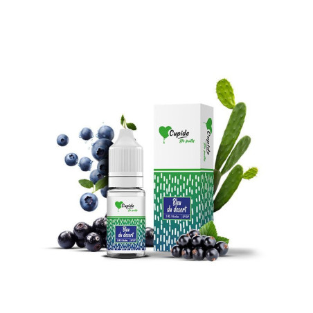 Cupide 0mg nicotine 10ml bleu du desert