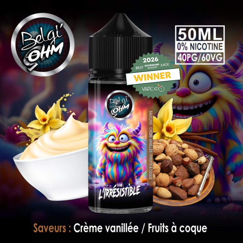 Crème vanillée fruit à coque - l'irresistible
