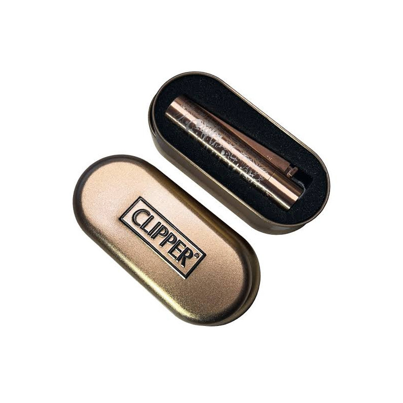 Clipper metal avec boite metal