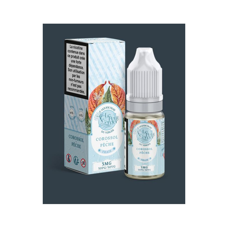 20mg petit verger frais salts - savourea 10ml corossol peche
