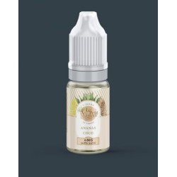 10ml petit verger - sel de nicotine 10mg - savourea ananas coco