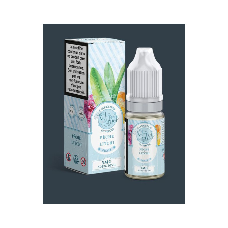 10mg petit verger frais salts savourea 10ml peche litchi