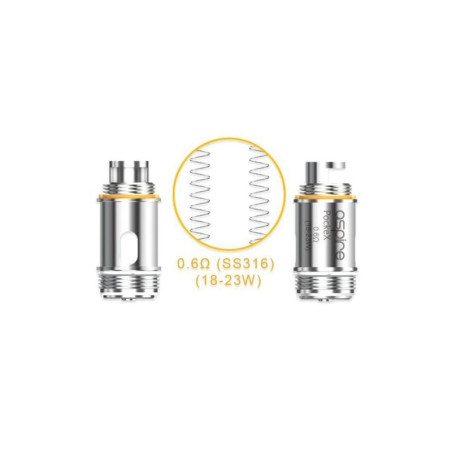 Pocke x aspire 0.60 ohm