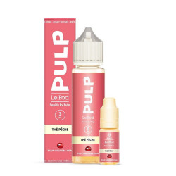 Pack thé pêche - 60ml - le pod liquide by pulp 3 mg