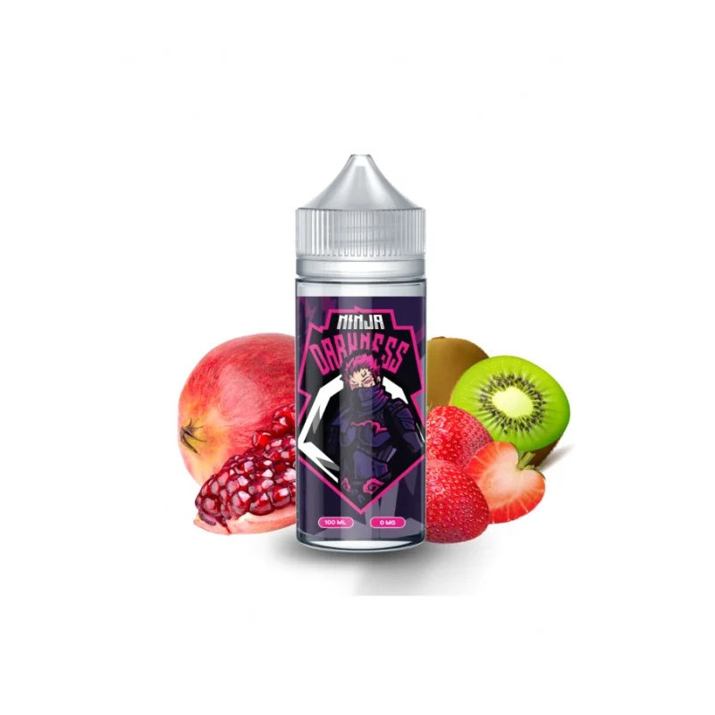 Ninja 100ml darkness fraise grenade kiwi