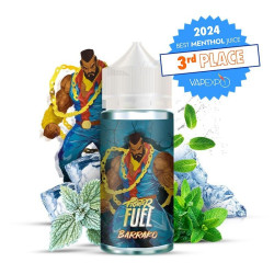 Fighter fuel liquide 100ml barrako menthe