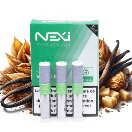 20mg cartouches nexi one aspire vanille