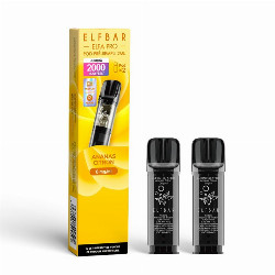 Cartouches ELFA Pro 2ml/0mg par 2 - Elfbar