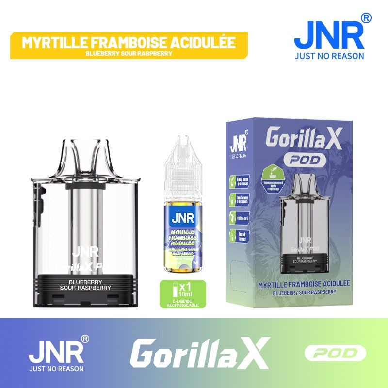 Cartouche Gorilla X + 1x10ml - 20mg - JNR
