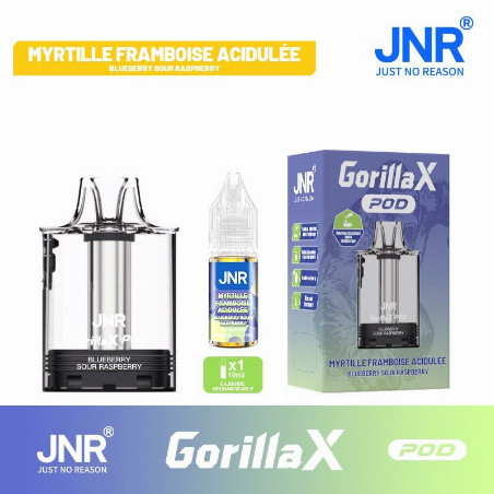 Cartouche Gorilla X + 1x10ml - 20mg - JNR