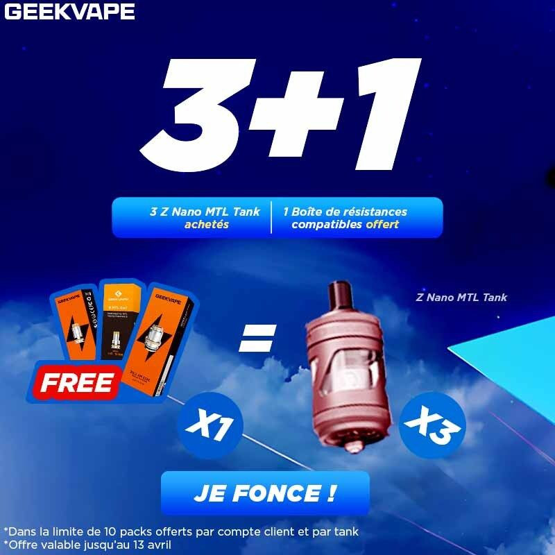OFFRE Tank Z Nano MTL - Geekvape