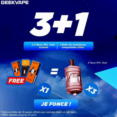 OFFRE Tank Z Nano MTL - Geekvape
