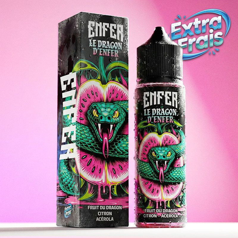 Le Dragon d'ENFER 50ml 0mg - ENFER