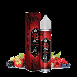Pêche Framboise Myrtille 50ml - Punk Funk Hero - 0mg