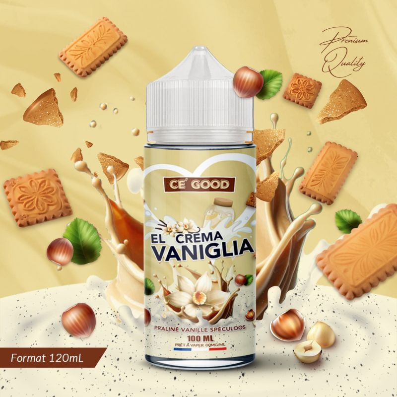 El Crema Vaniglia 0mg 100ml - CE'GOOD