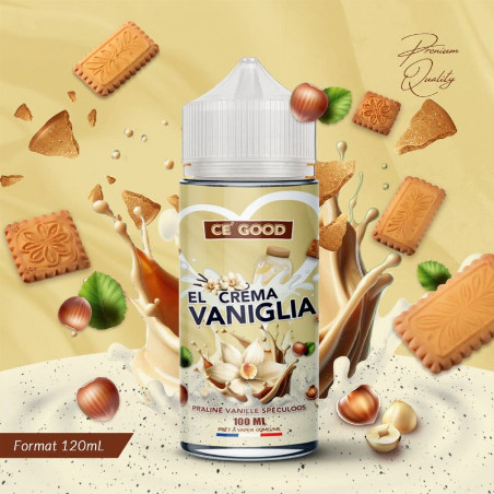 El Crema Vaniglia 0mg 100ml - CE'GOOD