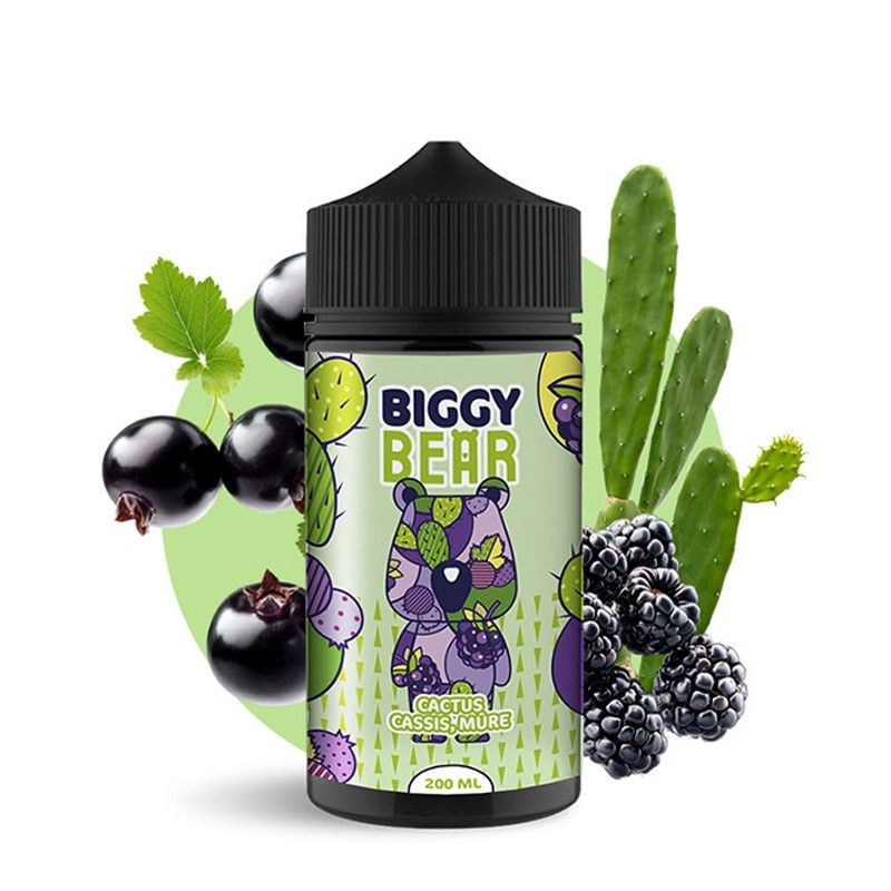 Cactus Cassis Mûre 200ml - Biggy Bear - 0mg
