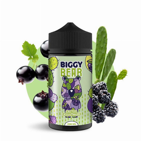 Cactus Cassis Mûre 200ml - Biggy Bear - 0mg