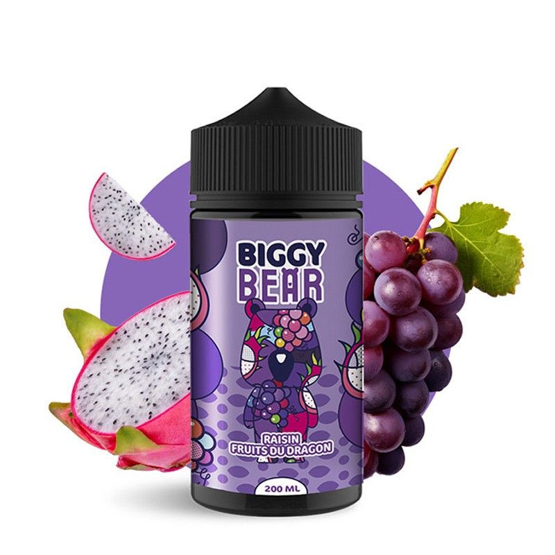 Raisin Fruit du Dragon 200ml - Biggy Bear - 0mg