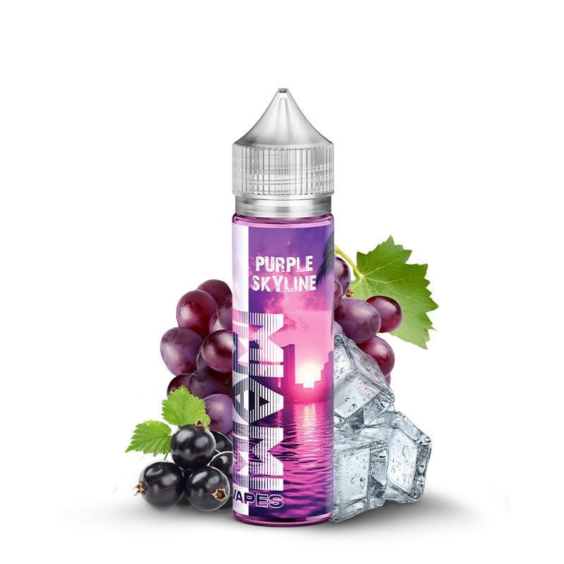 Purple Skyline 50ml - Miami Vapes - Millésime - 0mg