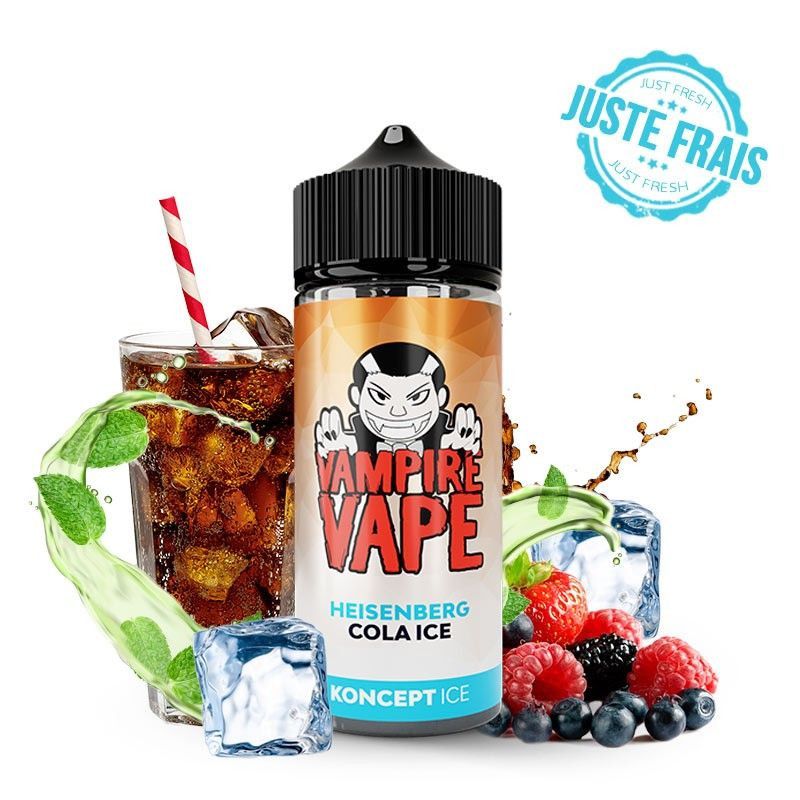 Heisenberg Cola Ice 100ml - Vampire Vape - 0mg