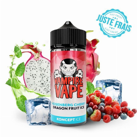 Heisenberg Cherry Dragon Ice 100ml - Vampire Vape - 0mg
