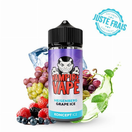 Heisenberg Grape Ice 100ml - Vampire Vape - 0mg