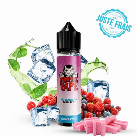 DESTOCK Heisenberg Gum Ice 50ml - Vampire Vape - 0mg